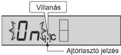 Villanás 0n C Ajtóriasztó jelzés