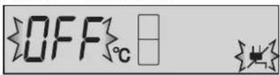 OFF °C
