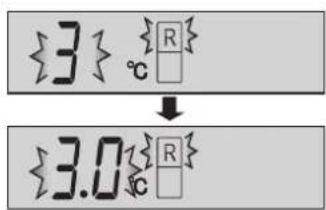 {3} {R} ↓ {3.0} {R}