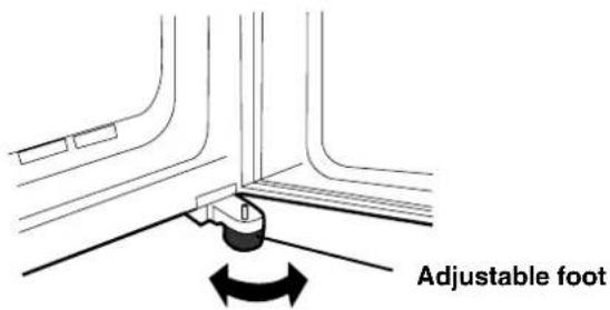 Adjustable foot