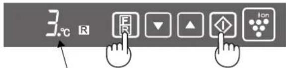 3°C R F R ▼ ▲ ◇ Ion