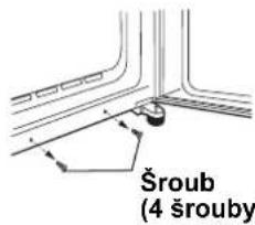 Šroub (4 šrouby)