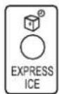 SHARP SJF-78 PEBE - Express ice making functie (Alleen voor de SJ-F73PE, SJ-F74PS, SJ-F78PE, SJ-F79PS) - 1