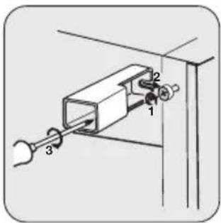 ZANUSSI ZRB 632 FW - Afstandsstykker til bagsiden og nivellering - 1