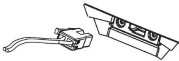 PHILIPS HTS3376 - Raccordement des câbles aux enceintes - 1
