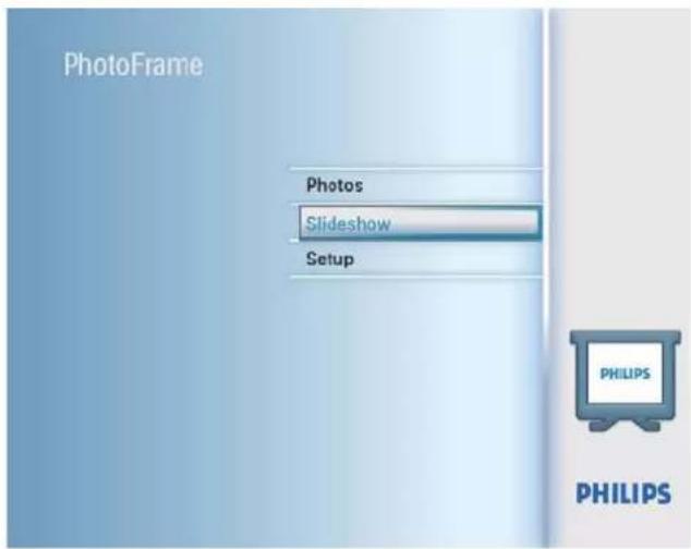 PhotoFrame Photos Slideshow Setup PHILIPS PHILIPS