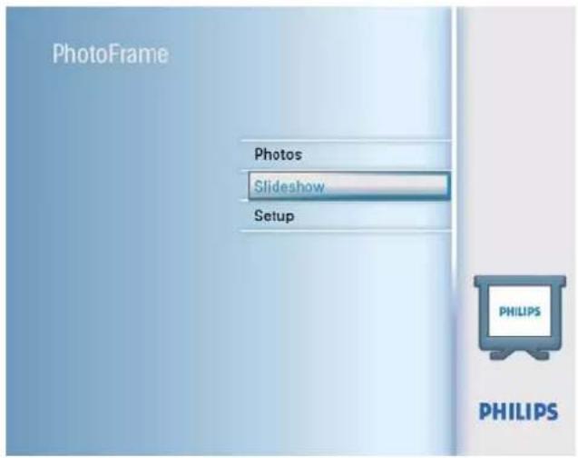 PhotoFrame Photos Slideshow Setup PHILIPS PHILIPS