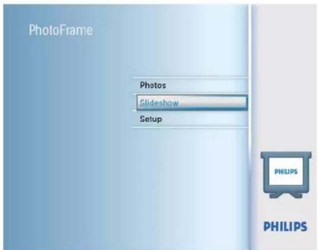 PhotoFrame Photos Slideshow Setup PHILIPS PHILIPS