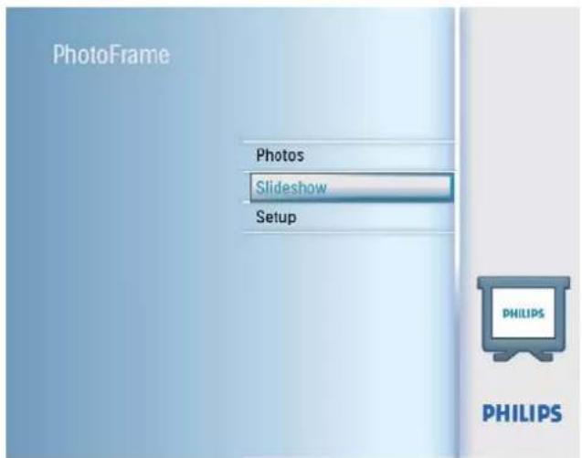 PhotoFrame Photos Slideshow Setup PHILIPS PHILIPS