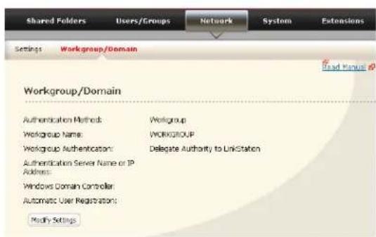 BUFFALO LinkStation Mini 1.0TB - Restrictions d'accès sur Active Directory - 1