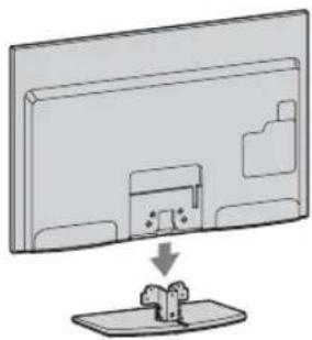 SONY KDL-32EX710AEP - Installazione del supporto da tavolo (eccetto KDL-60EX70x) - 1