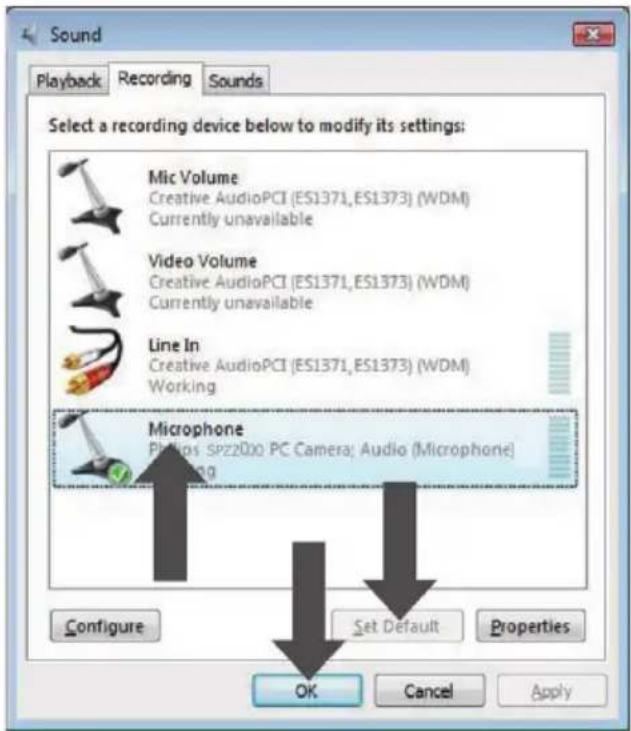 PHILIPS SPZ2000 - Windows Vista의 경우: - 1
