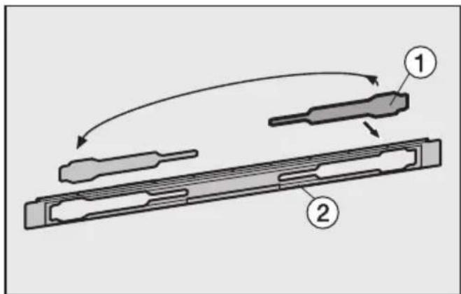 MIELE 7988940 - Changement de la butée de porte - 4