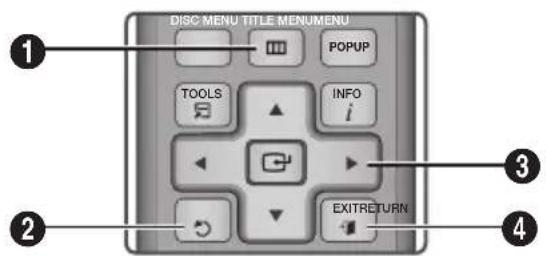 DISC MENU TITLE MENUMENU 1 2 3 4 TOOLS INFO i EXITRETURN