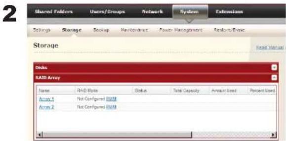 BUFFALO LinkStation Pro Quad 8.0TB - Passez le système en mode normal (page 89). - 1