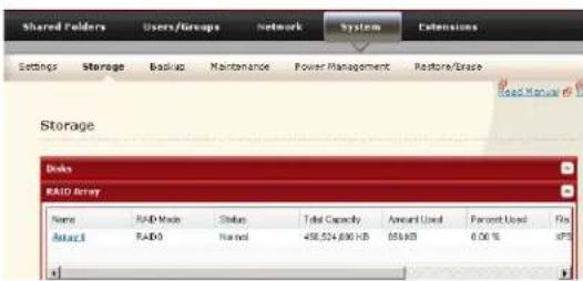 BUFFALO LinkStation Pro Quad 8.0TB - • Passer en mode RAID 0 - 1