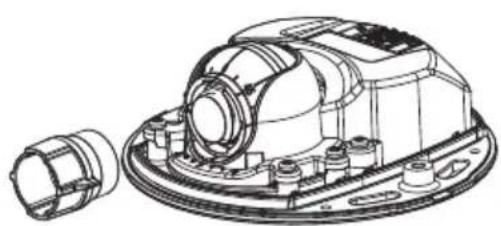 AXIS M3113-VE - Adjust the focus - 1