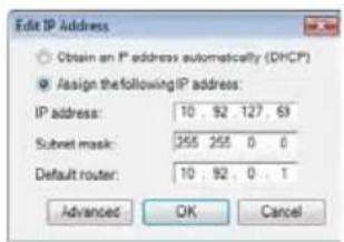 AXIS P1311 - Attribution d'une adresse IP à un seul périphérique - 1