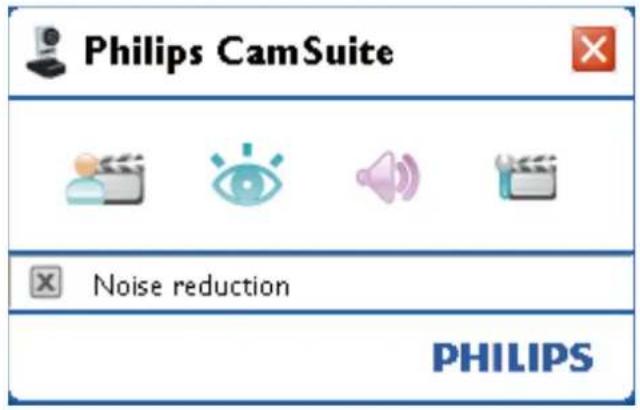 Philips CamSuite Noise reduction PHILIPS