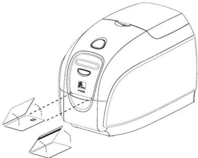 ZEBRA P100i - Insertion de cartes - 2