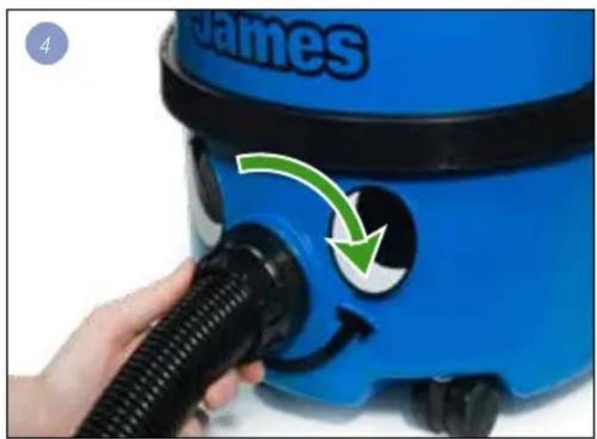 Numatic James JVP180 - Assembly - 4