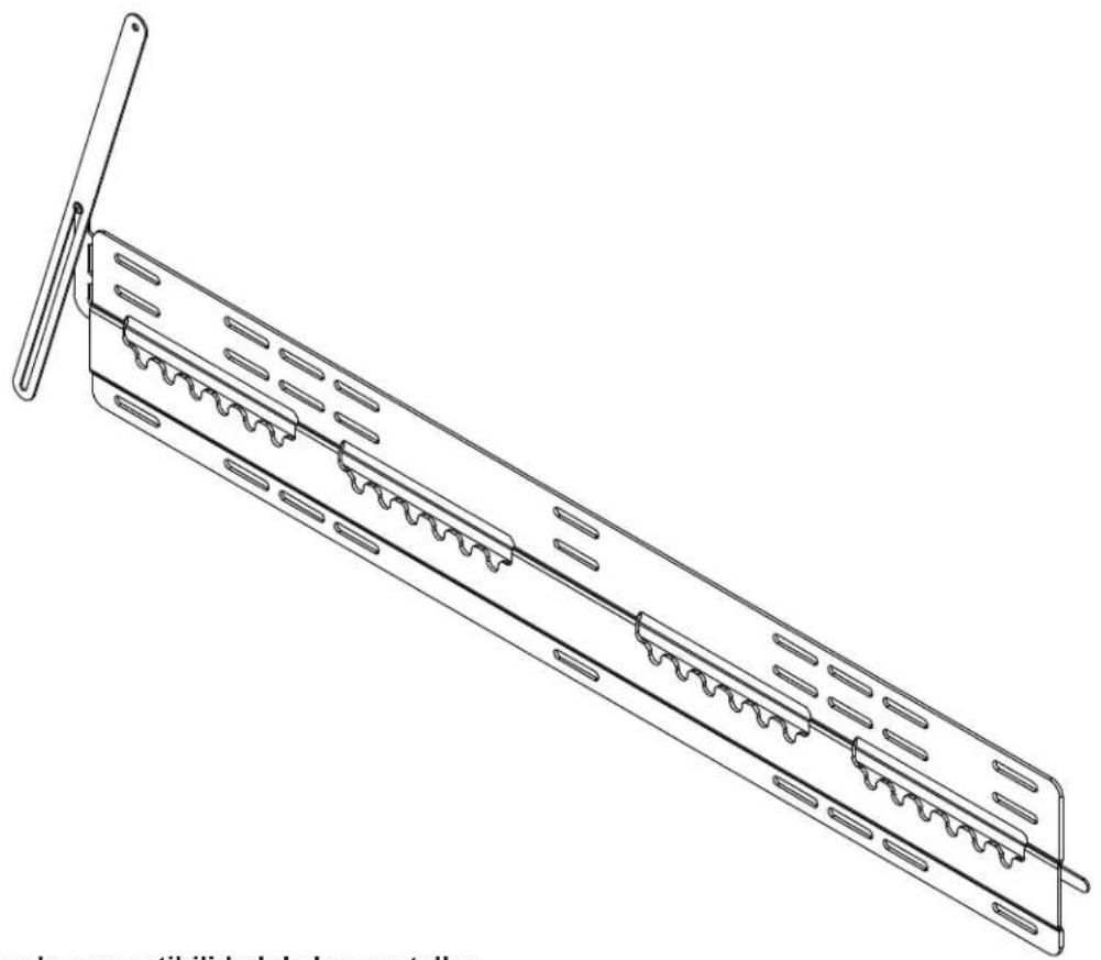 Peerless-AV SUF661 - Soporte Plano Peerless Ultra-Delgado para Pantallas Planas de 37" - 65" (94 - 165 cm)\* - 1