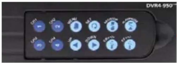 DVR4-950° CRT CPU VEN SET MINTON AVISSION USB USB OFF DOWN USB+/- ST+/-