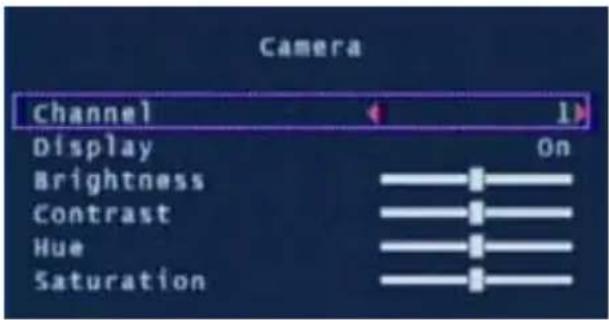 SWANN SW343-DP2 - Menu caméra - 1