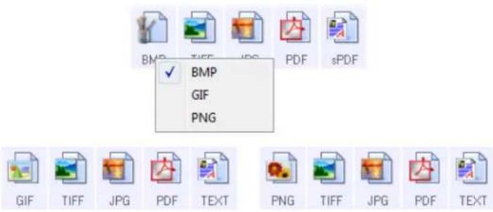 BMP GIF PNG