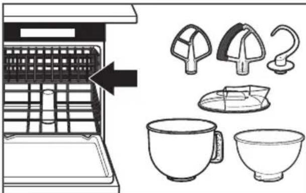 KITCHENAID K45SSWH - PFLEGE UND REINIGUNG - 3