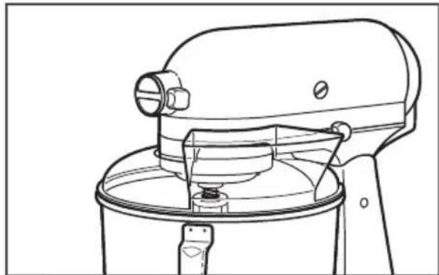 KITCHENAID K45SSWH - POUŽITÍ NALÉVACÍHO ŠTÍTU - 1