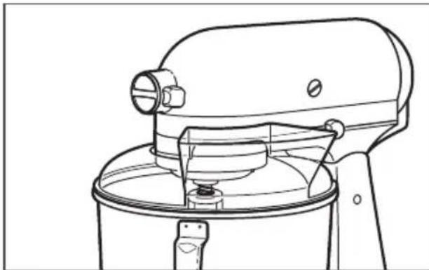 KITCHENAID K45SSWH - BEDIENING VAN DE MIXER/KEUKENROBOT - 3
