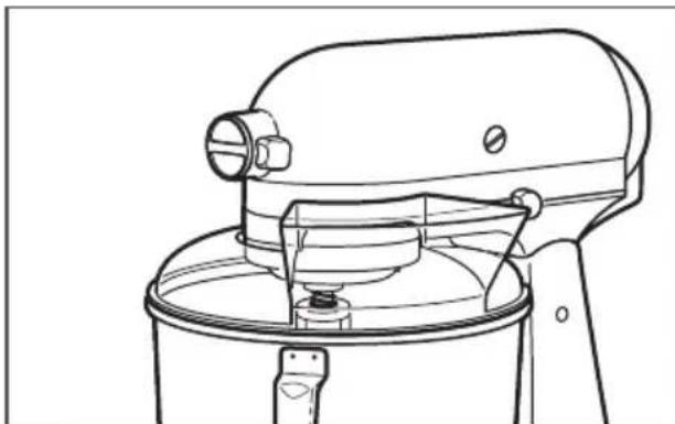 KITCHENAID K45SSWH - SYÖTTÖKOURUN KÄYTTÄMINEN - 1