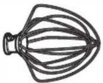 KITCHENAID K45SSWH - LEIDARVÍSIR FYLGIHLUTA - 2