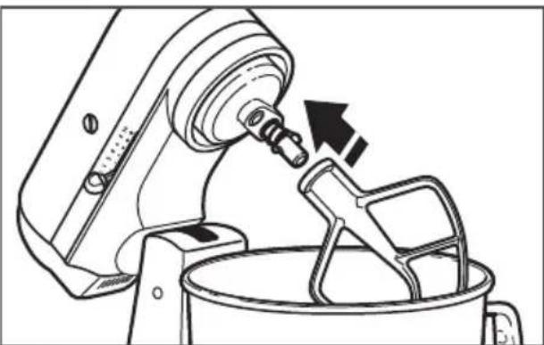 KITCHENAID K45SSWH - ИСПОЛЬЗОВАНИЕ НАСТОЛЬНОГО МИКСЕРА - 2