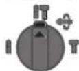 BOSCH GBH 2-28 DV Professional - Indstilling af driftstype - 1