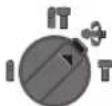 BOSCH GBH 2-28 DV Professional - Impostazione della modalità - 3