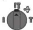 BOSCH GBH 2-28 DV Professional - Ρύθμιση του τρόπου λειτουργίας - 1