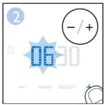 2 - / + 06 - MENU SELECT +