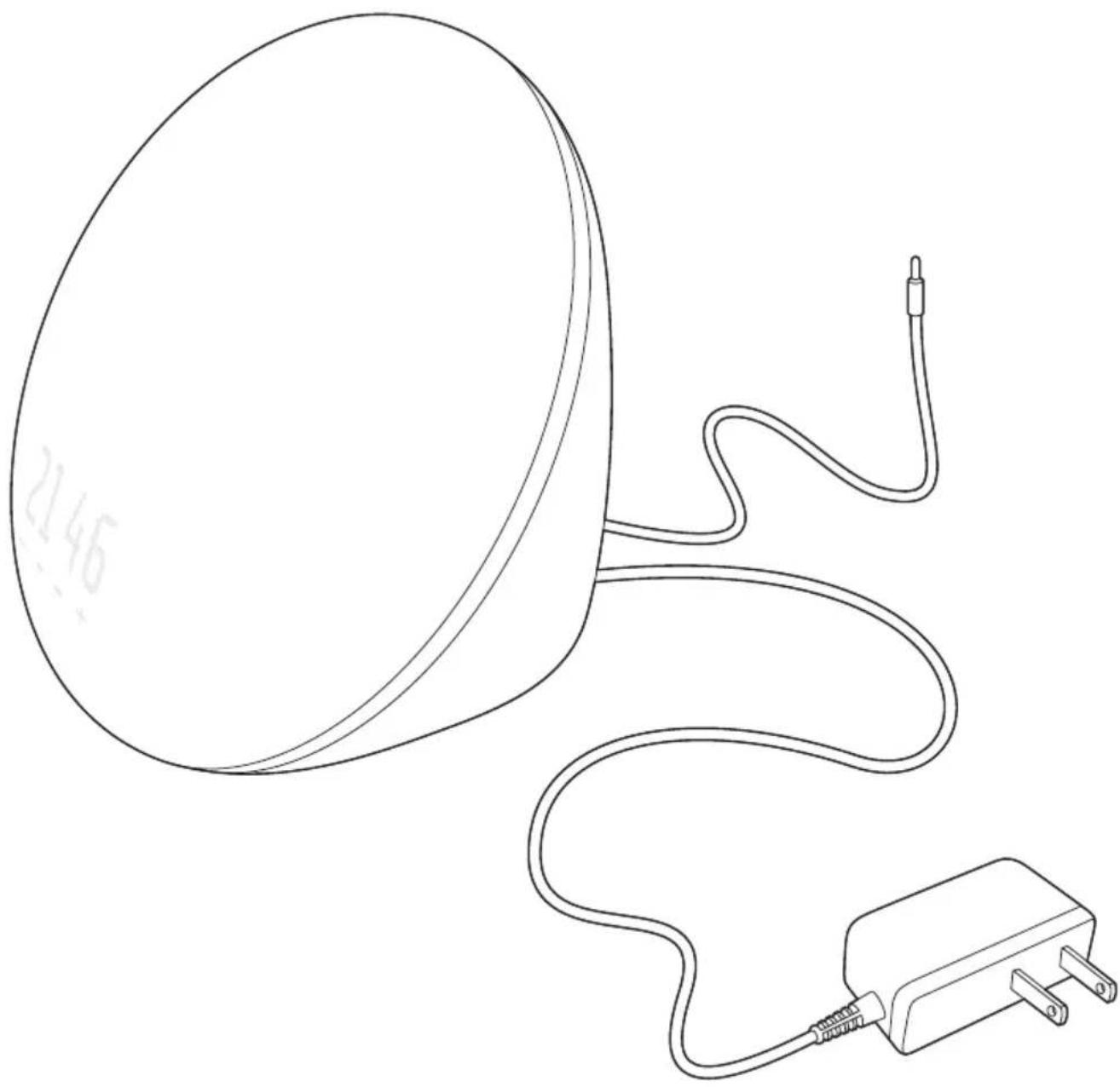 PHILIPS Wake-up Light HF3520 - 1