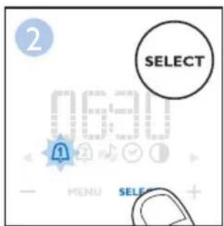 2 SELECT MENU SELECT
