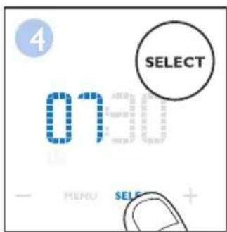 4 SELECT 01 — MENU SELECT +