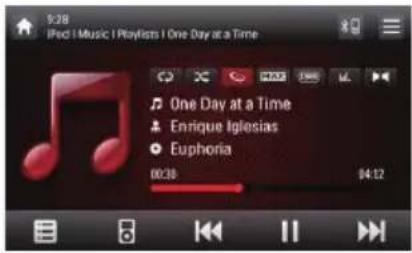9:28 iPod i Music i Playlists i One Day at a Time One Day at a Time Enrique Iglesias Euphoria 00:38 04:12