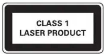 CLASS 1 LASER PRODUCT