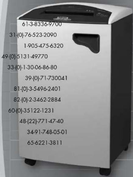 61-3-8336-9700 31-(0)-76-523-2090 1-905-475-6320 49-(0)-5131-49770 33-(0)-1-30-06-86-80 39-(0)-71-730041 81-(0)-3-5496-2401 82-(0)-2-3462-2884 60-(0)-35122-1231 48-(22)-771-47-40 34-91-748-05-01 65-6221-3811