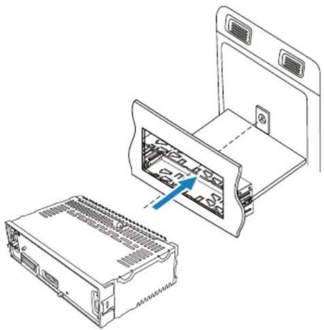 PHILIPS CarStudio CE132R - Установка на приборную панель - 4