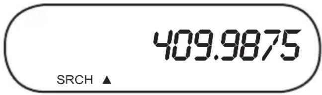 UNIDEN BC355N - bANDES DE REChERChE - 2
