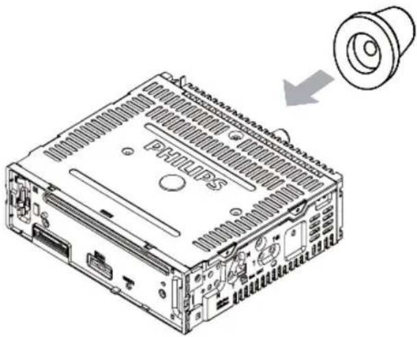 PHILIPS CEM2000B - Mount into the dashboard - 6