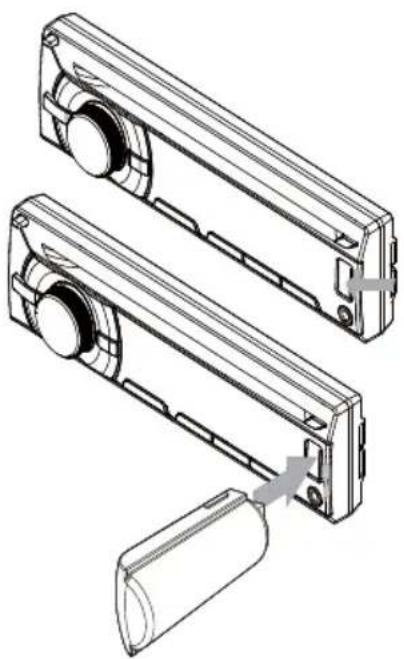 PHILIPS CEM2000B - Insert the USB device - 2