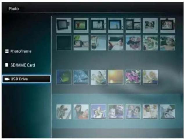 Photo PhotoFrame SD/MMC Card USB Drive